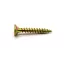 Zapustený vrtákový skrutka do drevotriesky Torx, žltá 3,5 x 50 mm