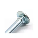 Pántový skrutka DIN 603, pozinkovaná M6 x 25 mm