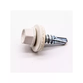   Šesťhranná samovrtná skrutka do plechu DIN 7504K, lakovaná 4,8 x 19 mm