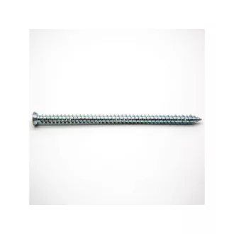   Skrutka na upevnenie okenných rámov s normálnou hlavou, pozinkovaná 7,5 x 112 mm
