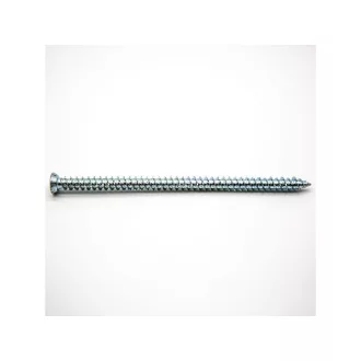   Skrutka na upevnenie okenného rámu, normálna hlava, pozinkovaná 7,5 x 252 mm