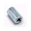 Predlžovacia matica DIN 6334, pozinkovaná M10 x 30 mm