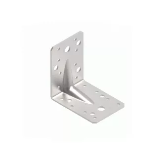 Spevnený rohový spoj 90 x 90 x 65 2,5 mm