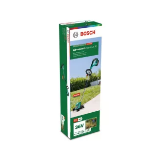   BOSCH Akumulátorová kosačka na trávu AdvancedGrassCut 36 (1 x 2,0 Ah batéria + nabíjačka)
