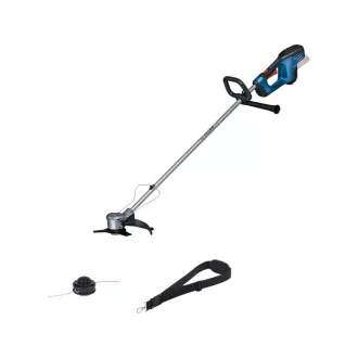   BOSCH Akumulátorová kosačka na trávu GFR 18V-23 nôž + kefová hlava (bez batérie a nabíjačky)