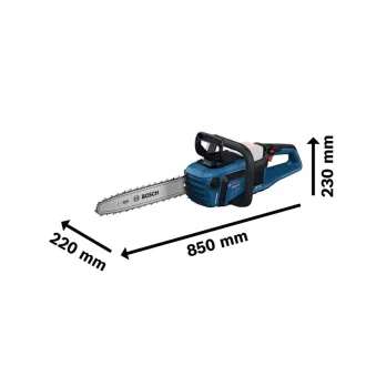   BOSCH Akumulátorová reťazová píla 30 cm GKE 18V-40 bezkefová (bez batérie a nabíjačky)