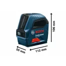 BOSCH Krížový laser červený samonivelačný GLL 2-10 (interiér) IP54