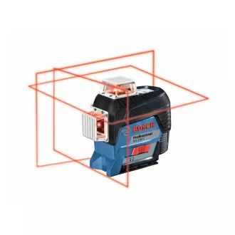 BOSCH Liniový laser 3 x 360° GLL 3-80 C + BT 150 Stojan