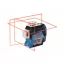 Linkový laser BOSCH GLL 3-80 C (1 x 2,0 Ah batéria) + držiak BM 1 + L-Boxx 136