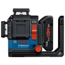 BOSCH Akumulátorový línií laser GLL 18V-120-33 CG v L-BOXX 136 (1 x 4,0 Ah batéria + rýchla nabíjačka) IP65
