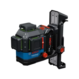   BOSCH Akumulátorový línií laser GLL 18V-120-33 CG v L-BOXX 136 (1 x 4,0 Ah batéria + rýchla nabíjačka) IP65