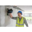 BOSCH Kombinovaný laser na batérie GLL 12V-100-33 CG IP 65 (1 x 2,0 Ah batéria+nabíjačka+LB10 držiak) v L-BOXX 136