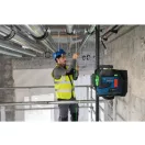 BOSCH Kombinovaný laser na batérie GLL 12V-100-33 CG IP 65 (1 x 2,0 Ah batéria+nabíjačka+LB10 držiak) v L-BOXX 136
