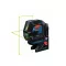 BOSCH GCL 2-50 G zelený Kombinovaný laser + Držiak RM 10 + Držiak na stenu