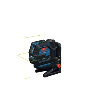   BOSCH Kombinovaný laser na batérie GCL 12V-50-22 CG IP 65 (1 x 2,0 Ah batéria+nabíjačka+RM20 držiak) v L-BOXX 136
