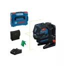 BOSCH Kombinovaný laser na batérie GCL 12V-50-22 CG IP 65 (1 x 2,0 Ah batéria+nabíjačka+RM20 držiak) v L-BOXX 136