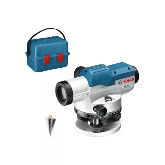   BOSCH Optický nivelák GOL 26 D + statív BT 160 + meracia latka GR 500 + kufor IP 54