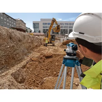   BOSCH Optický nivelák GOL 26 D + statív BT 160 + meracia latka GR 500 + kufor IP 54