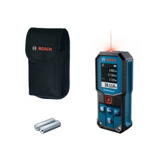   BOSCH Laserový diaľkomer 0,05 – 40 m (červený) GLM 40-31 IP65