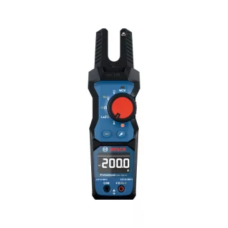   BOSCH Ampérmeter s poistkovým kliešťovým meračom GFM 1000-15 s LCD invertorovým displejom CAT IV 600 V / CAT III 1000 V