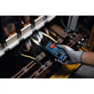   BOSCH Ampérmeter kliešťový GFM 1000-15 + MH1 LCD invertovaný displej CAT IV 600 V / CAT III 1000 V