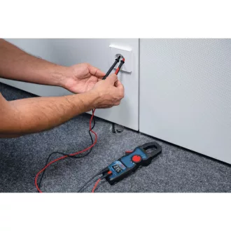   BOSCH Multimeter s kliešťami GMC 600-15 LCD s inverzným displejom CAT IV 300 V / CAT III 600 V IP54