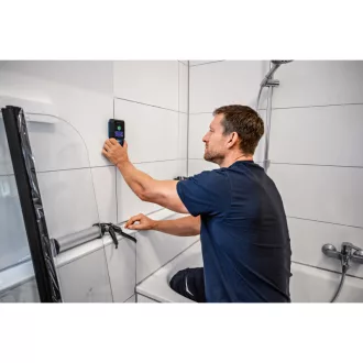   BOSCH Detektor v stene GMS 120-27 v ochrannom puzdre (1 x BA 3,7V 1,0 Ah akumulátor + USB-C kábel) IP54
