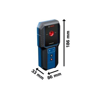   BOSCH Detektor v stene GMS 100-23 s označovačom otvorov IP54