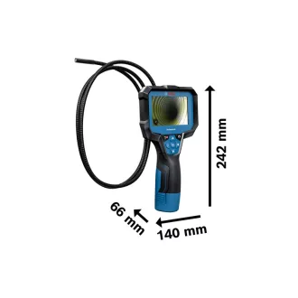   BOSCH Batériová inšpekčná kamera GIC 12V-4-23 C (s batériovým adaptérom AA1) IP 54