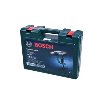  BOSCH Tepelná pištoľ s LCD displejom GHG 23-66 v L-BOXX + súprava trysiek / 2300 W