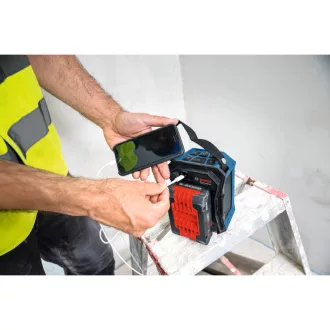   BOSCH Akumulátorový Bluetooth reproduktor GPB 18V-1 C s krytom batérie (bez batérie a nabíjačky)