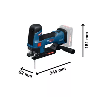  BOSCH EXPERT Akumulátorová prímočará píla EXST18V-155S s pílkovou rukoväťou (bez akumulátora a nabíjačky) v L-BOXX