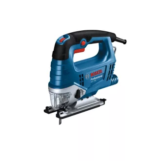   Priamočiara píla BOSCH GST 750 so strmeňovou rukoväťou, trans. krajčírka. v puzdre / 520 W