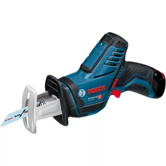   BOSCH Akumulátorová priamočiara píla GSA 12V-14 v L-BOXXe (2 x 3,0 Ah batérie + rýchlonabíjačka)