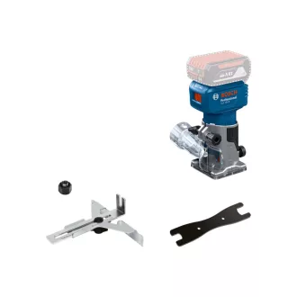   BOSCH Akumulátorový horný frézor GLF 18V-8 s reguláciou otáčok (bez batérie a nabíjačky)