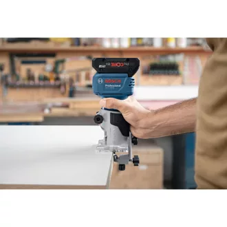   BOSCH Akumulátorový horný frézor GLF 18V-8 s reguláciou otáčok (bez batérie a nabíjačky)
