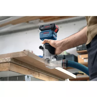   BOSCH Akumulátorový horný frézor GLF 18V-8 s reguláciou otáčok (bez batérie a nabíjačky)