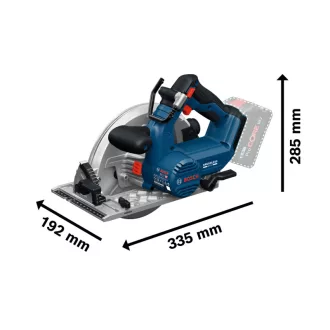  BOSCH BITURBO Akumulátorová okružná píla GKS 18V-68-2 (190 mm x 30 mm) (bez batérie a nabíjačky)