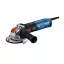 BOSCH GWX 17-125 S Uhlová brúska s prídavnou rukoväťou so znížením vibrácií, ochranný kryt, blok