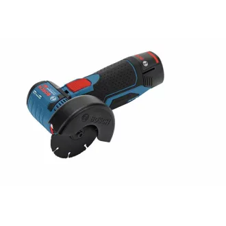   BOSCH Akumulátorová uhlová brúska 76 mm GWS 12V-76 v L-Boxx (2 x 3,0 Ah batérie + rýchlonabíjačka)