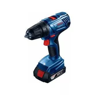   Akumulátorový vŕtací skrutkovač BOSCH GSR 180-LI (2 x 2,0 Ah batérie) v kufri