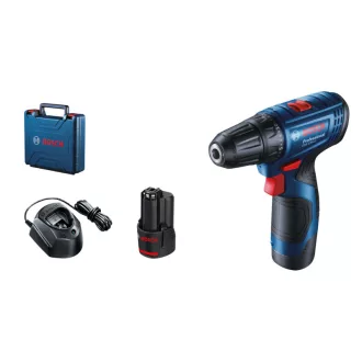   BOSCH Aku skrutkovač GSR 120-LI (2 x 2,0 Ah akumulátor + nabíjačka) v kufri