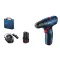 BOSCH Aku skrutkovač GSR 120-LI (2 x 2,0 Ah akumulátor + nabíjačka) v kufri