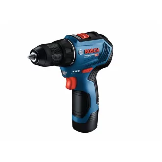   BOSCH Aku skrutkovač GSR 12V-30 v kufri (2 x 2,0 Ah batérie + rýchlonabíjačka)