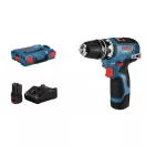 BOSCH Aku skrutkovač GSR 12V-35 FC v L-boxx (2 x 3,0 Ah batérie + rýchlonabíjačka)