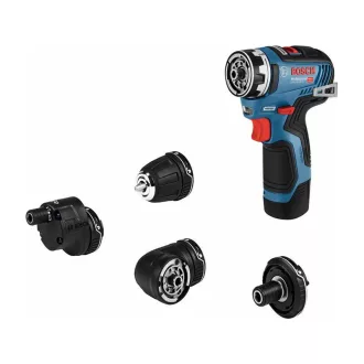   Akumulátorový vŕtací skrutkovač BOSCH GSR 12V-35 FC (bez akumulátora a nabíjačky, kompletná sada v L-boxx)