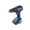 BOSCH Akumulátorová príklepová vŕtačka GSB 18V-50 v L-Boxx (2 x 5,0 Ah batérie + rýchlonabíjačka)