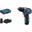 Akumulátorový vŕtací skrutkovač BOSCH GSR 12V-35 (2x 3,0 Ah batéria) v L-Boxx