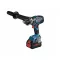 Aku vŕtací skrutkovač BOSCH GSR 18V-150 C, 2xProCore 8,0 Ah akumulátor + GAL 1880 CV, GCY42, L-Boxx