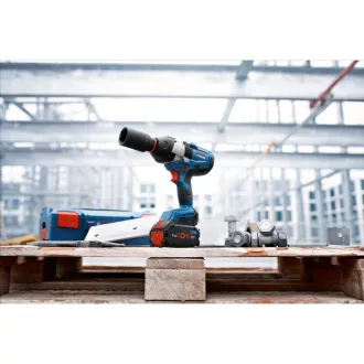   BOSCH BITURBO Aku rázový uťahovák 3/4" GDS 18V-1050 HC 1700/1050 Nm (bez akumulátora a nabíjačky)